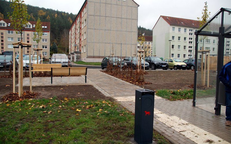 Fertigstellung der Baumaßnahme „Parkplatz Feldstraße“
