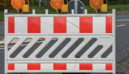 Sperrung der Landstraße L 1048 wegen Straßenbaumaßnahmen durch den Freistaat Thüringen