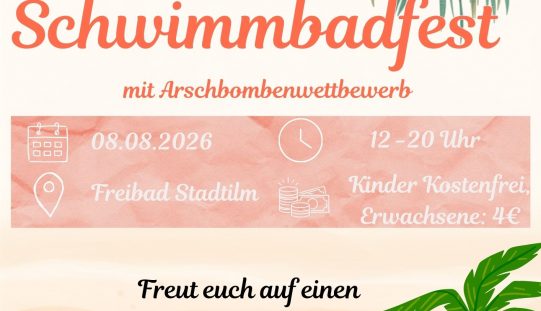 Schwimmbadfest im Freibad Stadtilm
