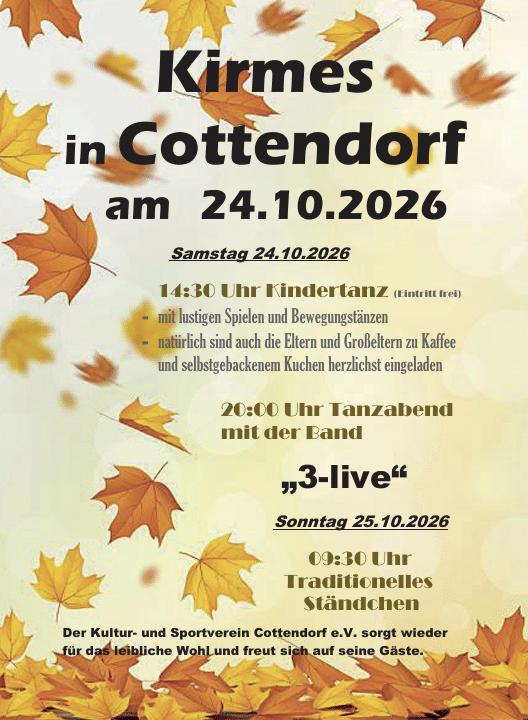 Kirmes Cottendorf